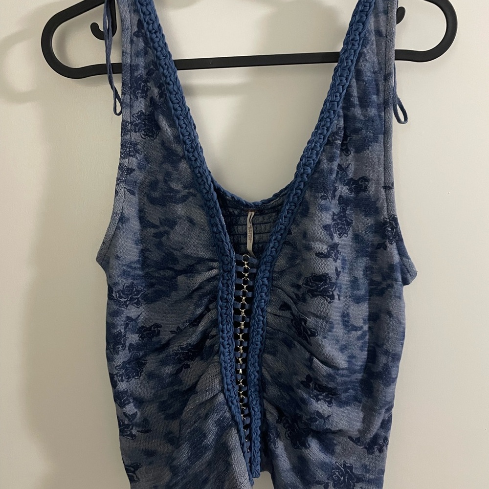 Free People Remie Tank in Blue
